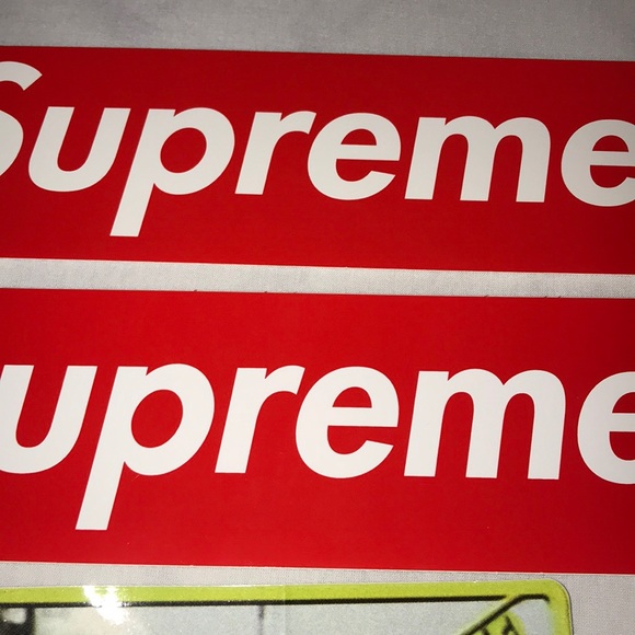 x3 Supreme STICKĖRS🆕 - Picture 3 of 9